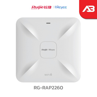 RUIJIE เครื่องช่วยขยายสัญญาณไวเลสแบบติดเพดาน Wireless Access Point รุ่น RG-RAP2260(G)