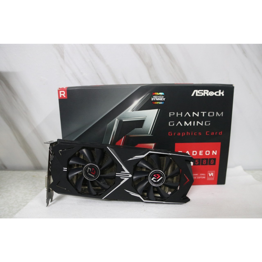 Asrock RX580 รายละเอียดใต้ภาพ | Shopee Thailand