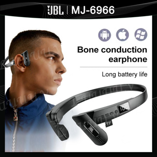 JBL MJ-6966 Bone Conduction Wireless Sport Headphones Wireless Bluetooth Earphone Noise Cancelling Stereo Microphone
