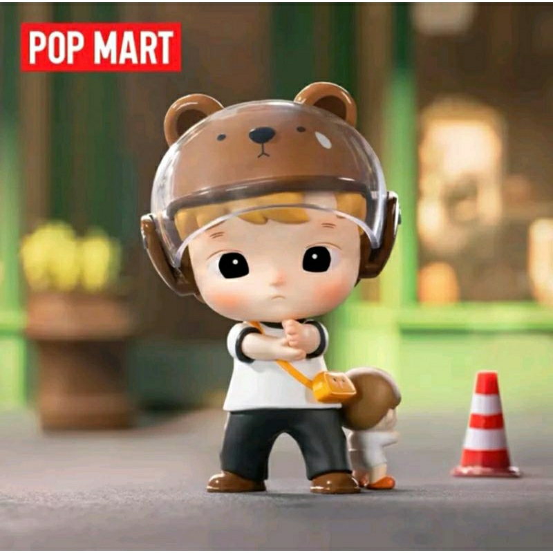 สินค้าพร้อมส่งในไทย-กล่องสุ่มโมเดล-เลือกตัว-แกะเช็คการ์ดไม่แกะซอง-pop-mart-hacipupu-mylittle-hero-series