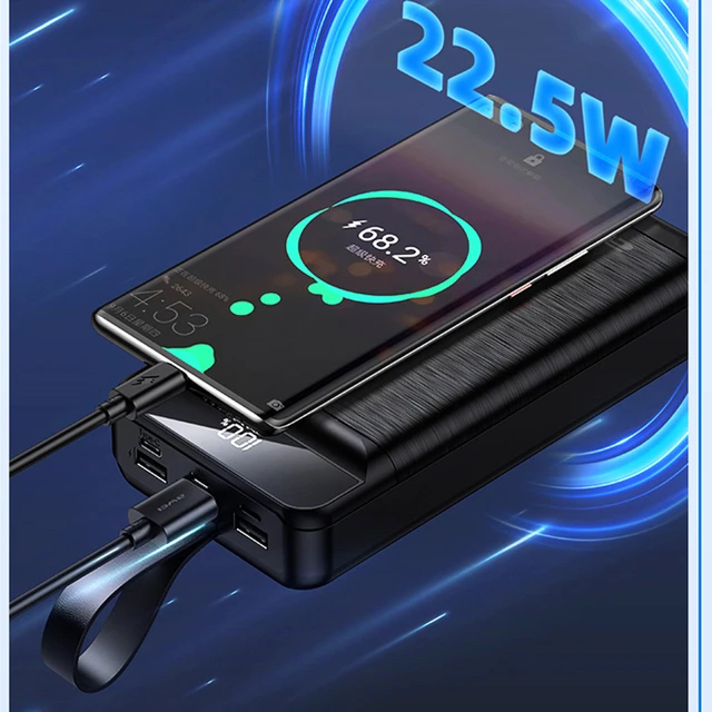 awei-p142k-ชาร์จเร็วเพาวเวอร์แบงค์แท้-พาวเวอแบงค์แท้-พาวเวอร์แบงค์50000mah-ใช้ได้กับทุกรุ่นทุกยี่ห้อ-แบตสำรอง