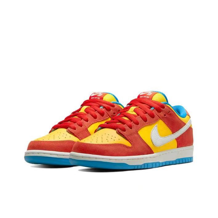 ของแท้-100-nikesb-dunk-low-bart-simpson-พร้อมส่ง