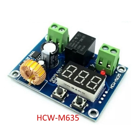 HCW-M635 โมดูลต่ำตัด เต็มต่อ พร้อมส่งในไทย Low Voltage Protection DC 6 ...