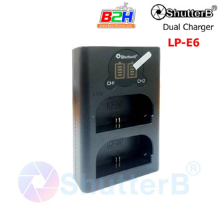 Shutter B Dual Charger LP-E6 for Canon