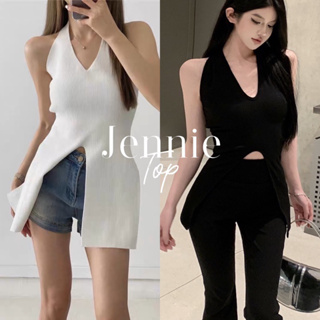 Jennie Top คล้องคอไหมพรม ทรงที่เจนนี่ใส่