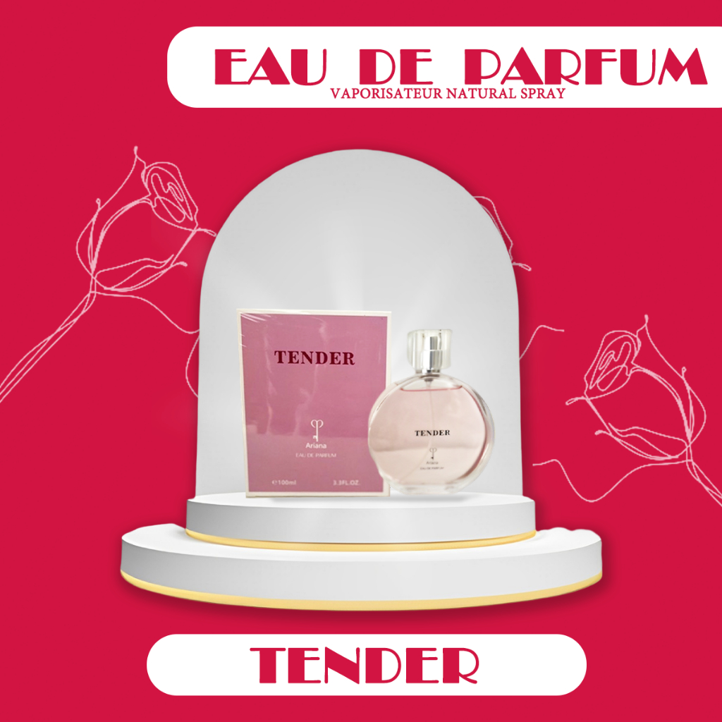 น้ำหอม-น้ำหอมอาหรับ-น้ำหอมผู้หญิง-ariana-tender-edp-100ml-น้ำหอมผู้หญิงกลิ่นหอมฟลอรัลฟรุ๊ตตี้