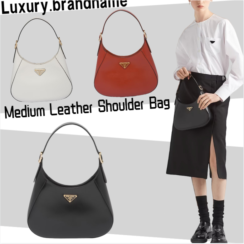 ปราด้า-prada-กระเป๋าสะพายหนังขนาดกลาง-กระเป๋าผู้หญิง