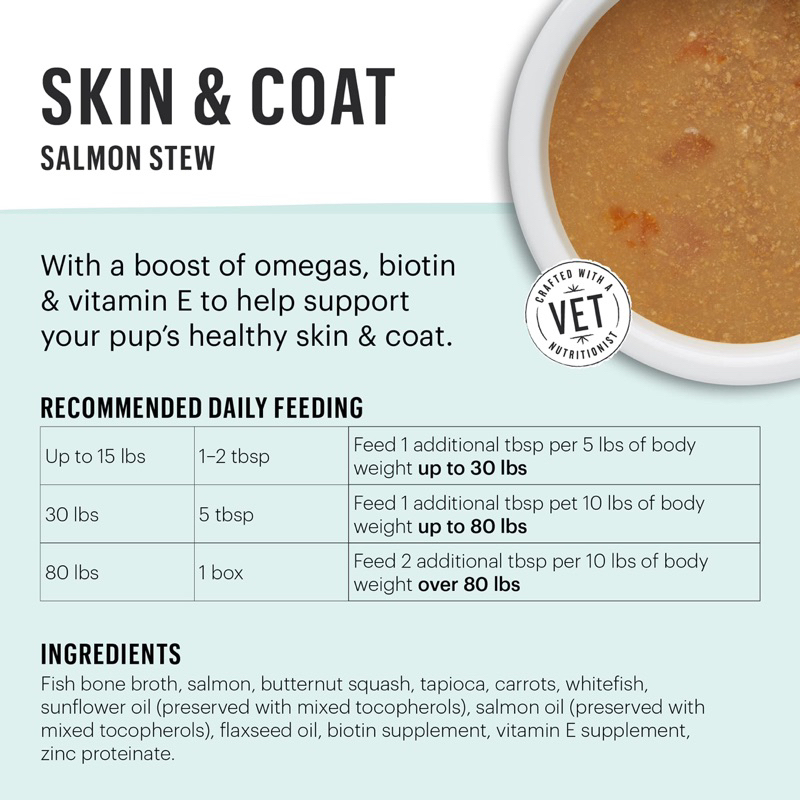 อาหารเปียกสุนัข-the-honest-kitchen-สูตร-pour-overs-skin-amp-coat-salmon-stew-ขนาด-155-9-g