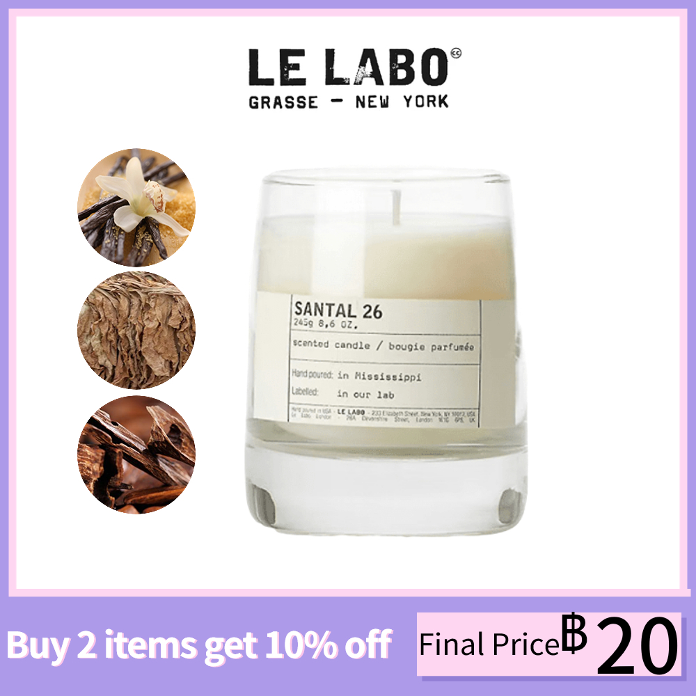 Le Labo scented candle CEDRE 11 PETIT GRAIN 21 SANTAL 26 LAURIER 62