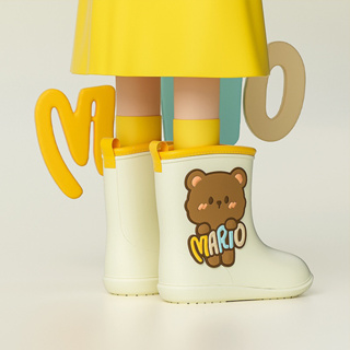 รองเท้าบูทเด็ก Cheerful Mario ลายหมี