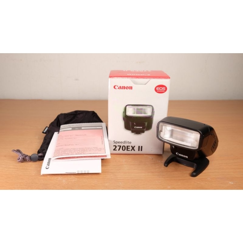 Flash Canon Speedlite 270EX II แฟลช จากประกันศูนย์ไทย Shopee Thailand
