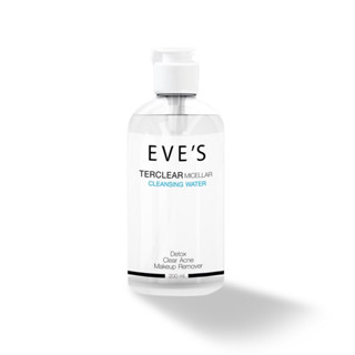 EVES คลีนซิ่ง ละลายเครื่องสำอาง สิ่งสกปรกและไขมันอุดตัน  TER CLEAR MICELLAR CLEANSING WATER