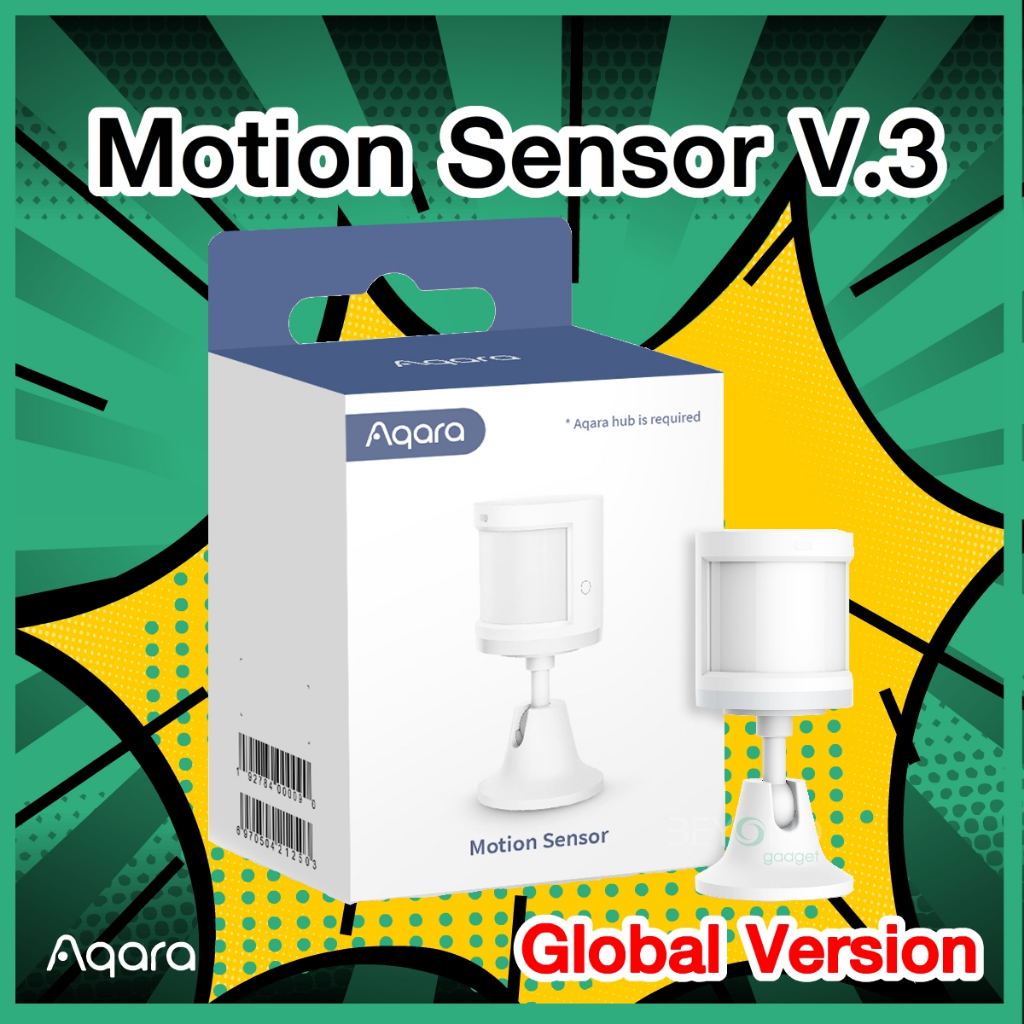 aqara-motion-sensor-p1-เซนเซอร์ตรวจจับการเคลื่อนไหว-เครื่องจับความเคลื่อนไหว-บ้าน-สัญญาณกันขโมย-รองรับ-apple-homekit