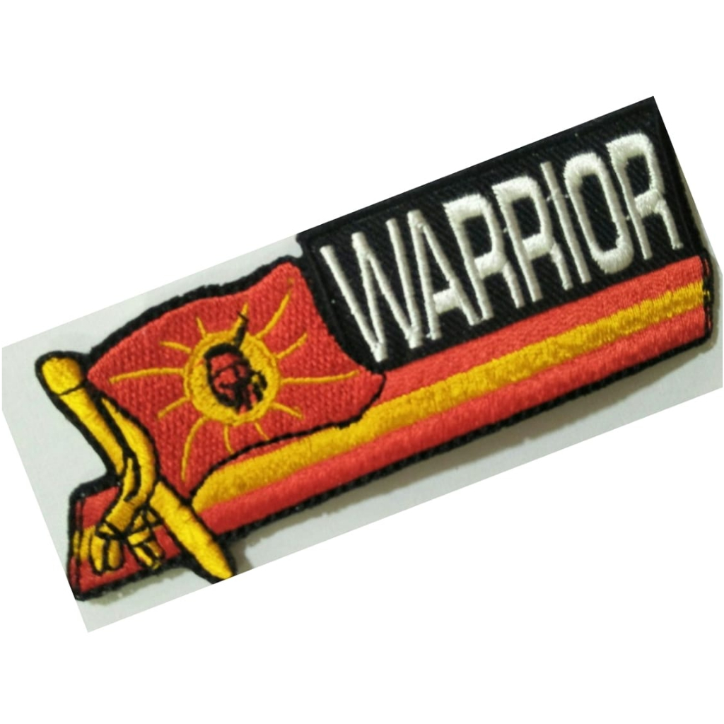 อาร์ม-ตัวรีดติดเสื้อ-อาร์มปัก-patch-ตกแต่งเสื้อผ้า-หมวก-กระเป๋า-โลโก้-warrior