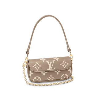 หลุยส์ วิตตอง👜Louis Vuitton WALLET ON CHAIN IVY Women/Shoulder Bag กระเป๋าใต้วงแขน/กระเป๋าLV
