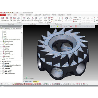 รับงาน SCAN 3D พร้อมปูผิว 3D reverse engineering