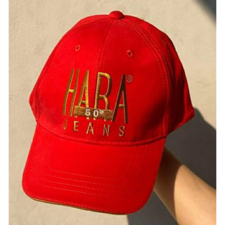 หมวกHARAสีแดงโลโก้HARA