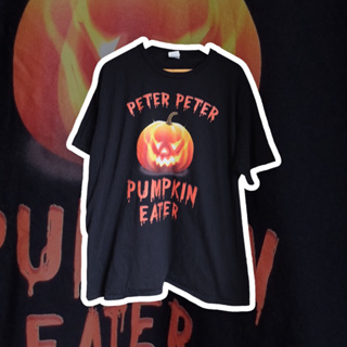 เสื้อยือมือสองลายฟักทอง Halloween Peter Peter Pumpkin eater