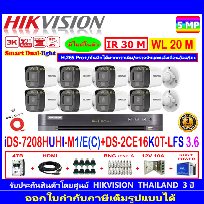 hikvision-3k-รุ่น-ds-2ce16k0t-lfs-3-6-2-8-8-dvr-ids-7208huhi-m1-e-c-1-ชุด1-2h2jbp-ac-หรือ-ชุด4h2jbp-ac