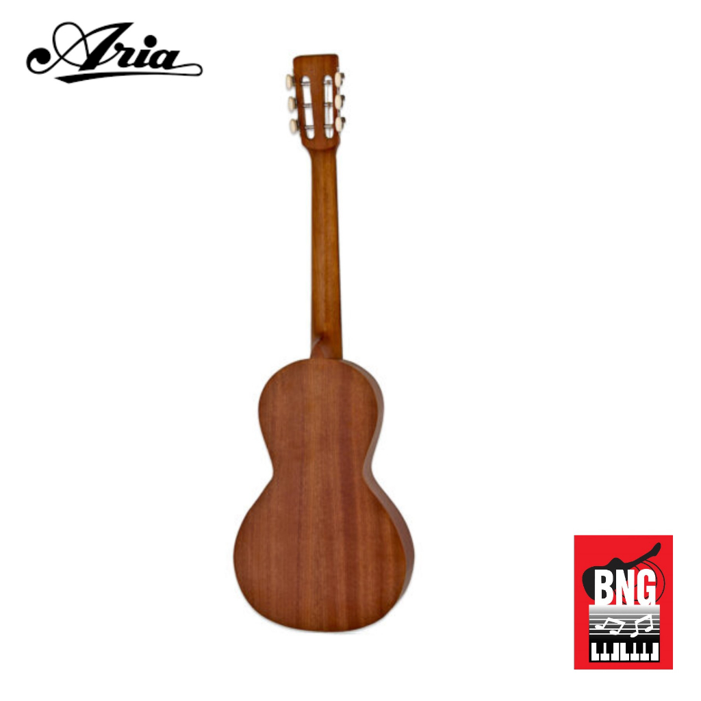 aria-asa-18hกีตาร์โปร่ง3-4-แอเรีย-mini-acoustic-guitars-ฟรีกระเป๋า