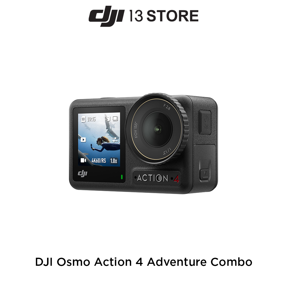 พร้อมส่งจากไทย-dji-osmo-action-4-adventure-combo-กล้องแอคชั่น-กล้องถ่ายใต้น้ำ-หน้าจอสีระบบสัมผัส-แบรนด์ดีเจไอ