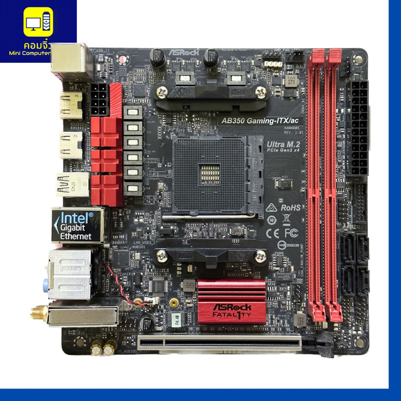 ASROCK AB350 GAMINGITX/AC ( B350I ) ( B350ITX ) Shopee Thailand