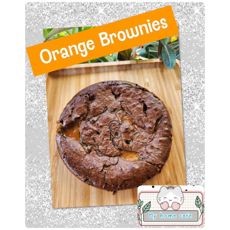 orange-brownies-เบเกอรี่homemade