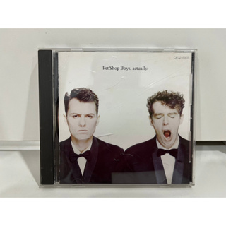 1 CD MUSIC ซีดีเพลงสากล   Pet Shop Boys, actually    (A16G179)