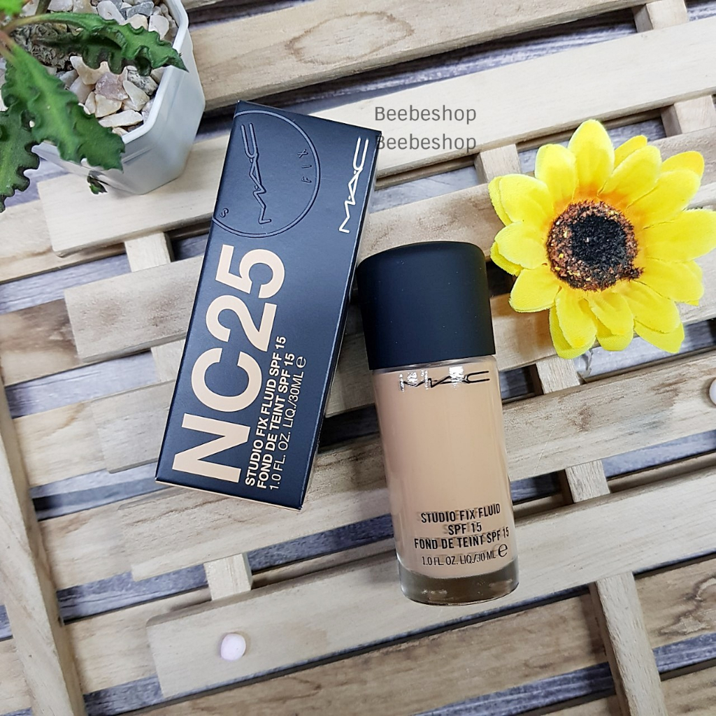 รองพื้นคุมมัน-mac-studio-fix-fluid-spf15-30ml-มี5สีให้เลือกจ้า-nc15-nc20-nc25-nc30-nc35