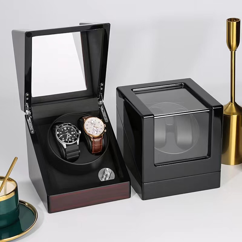 พร้อมส่ง-led-กล่องใส่นาฬิกา-กล่องนาฬิกา-watch-box-กล่องหมุนนาฬิกา-2-เรือน-watch-winder-w136d-rt