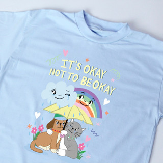 It’s okay not to be okay🌧️🌈 (Oversized)