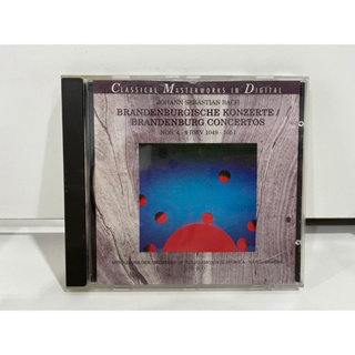 1 CD MUSIC ซีดีเพลงสากลBACH, Brandenburgische Konzerte Nos. 4-6 BWV 1049-1051 506.2166-2 (B1C11)