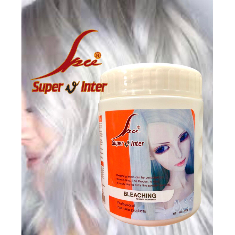 ผงฟอกสีผมซุปเปอร์วี Super V 400 กรัม(แท้💯/ส่งไว) | Shopee Thailand
