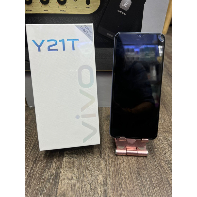 มือสอง-vivo-y21t-ram6-128-ประกันเดินแล้ว-แบตเตอรี่5000mahกล้องหลัง13-2mpตำหนิจากศูนย์เครื่องศูนย์ไทยประกันร้าน1เดือน