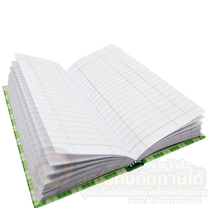 สมุด-account-book-สมุดบัญชี-ปกเเข็ง-dp904-20-200-ขนาด-9-5-x-20-3-cm-คละสี-บรรจุ-200แผ่น-เล่ม-จำนวน-1เล่ม-พร้อมส่ง-อุบล