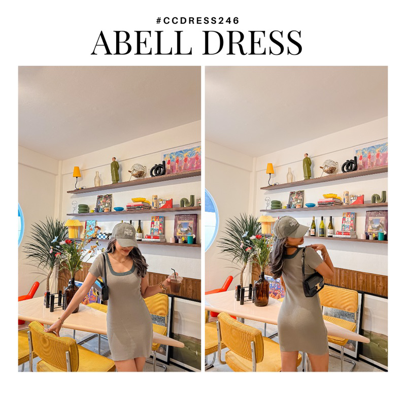 abell-dress-พร้อมส่ง-ลด20-ลดเหลือ-392-บาท-จาก-490-บาท