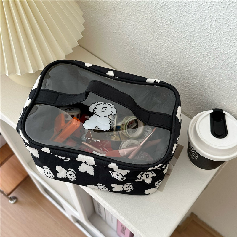 พร้อมส่ง-poodle-cosmetic-bag-กระเป๋าเครื่องสำอาง