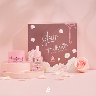 [ พร้อมส่ง ] เซ็ตน้ำตบผม ทรีทเม้นท์ผม บำรุง ฟื้นฟูเส้นผม Your Flower