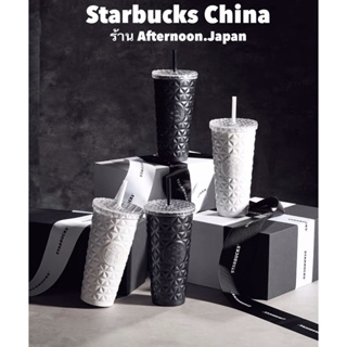 🖤[ พรีออเดอร์ ] Starbucks China🤍Black and White Moonlight Collection