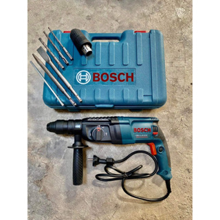 สว่านโรตารี่ 2-26 มิล ยี่BOSCH  2000W เกรดA เจาะปูน 3 ระบบ GBH2-26DFR พร้อมดอกเจาะ