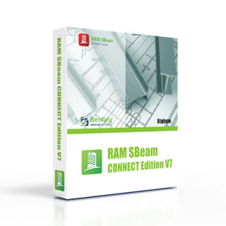 RAM SBeam CONNECT Edition V7 | windows |โปรแกรม วิเคราะห์และออกแบบคานเดียวและคานต่อเนื่อง