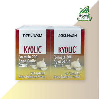 แพ็คคู่คุ้มกว่า!!! KYOLIC Formula 200 Aged Garlic Extract 30 capsules