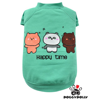 Fat Dog -Pet clothes-Doggydolly  เสื้อยืด ชุดหมาอ้วน  เฟร้น ปั๊ก บีเกิ้ล บลูด็อก เสื้อผ้าสุนัข เสื้อหมา หมาอวบ  FP-T761