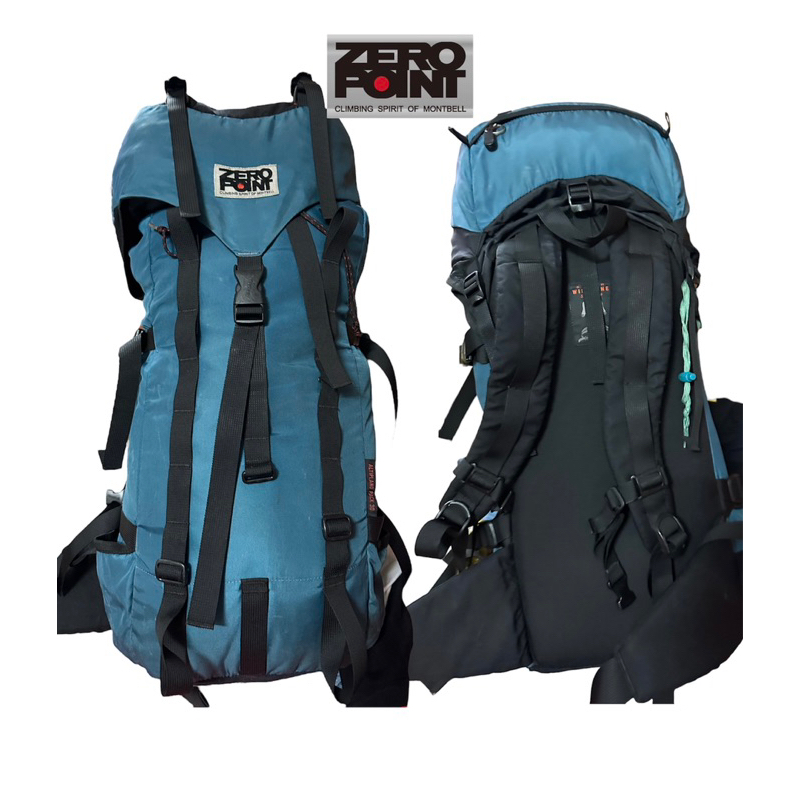 กระเป๋าเดินป่า montbell zero point ประมาณ30+10ลิตรสภาพพร้อมใช้ | Shopee ...
