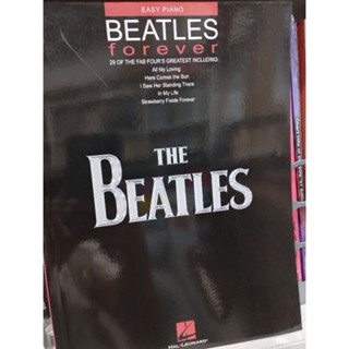 THE BEATLES - FOREVER - EASY PIANO073999063936บริเวณปกมีรอยลดพิเศษ