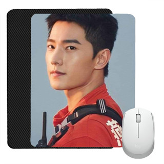 แผ่นรองเมาส์ Mouse Pad แผ่นรองเมาส์พิมพ์ลาย Fireworks of My Heart ซีรีส์จีน กู้ภัยรักนักดับเพลิง หวังฉู่หรัน หยางหยาง