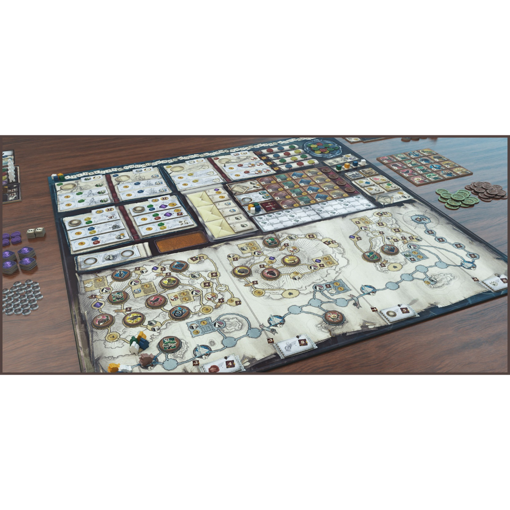 ของแท้-darwins-journey-darwins-journey-fireland-expansion-board-game