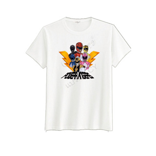 เสื้อยืดพิมพ์ลายpower ranger