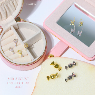 earika.earrings - ต่างหูเงินแท้ S92.5 (เจาะ) เหมาะสำหรับคนแพ้ง่าย - คอลเลคชั่นกลางเดือนสิงหาคม 2023 (1)