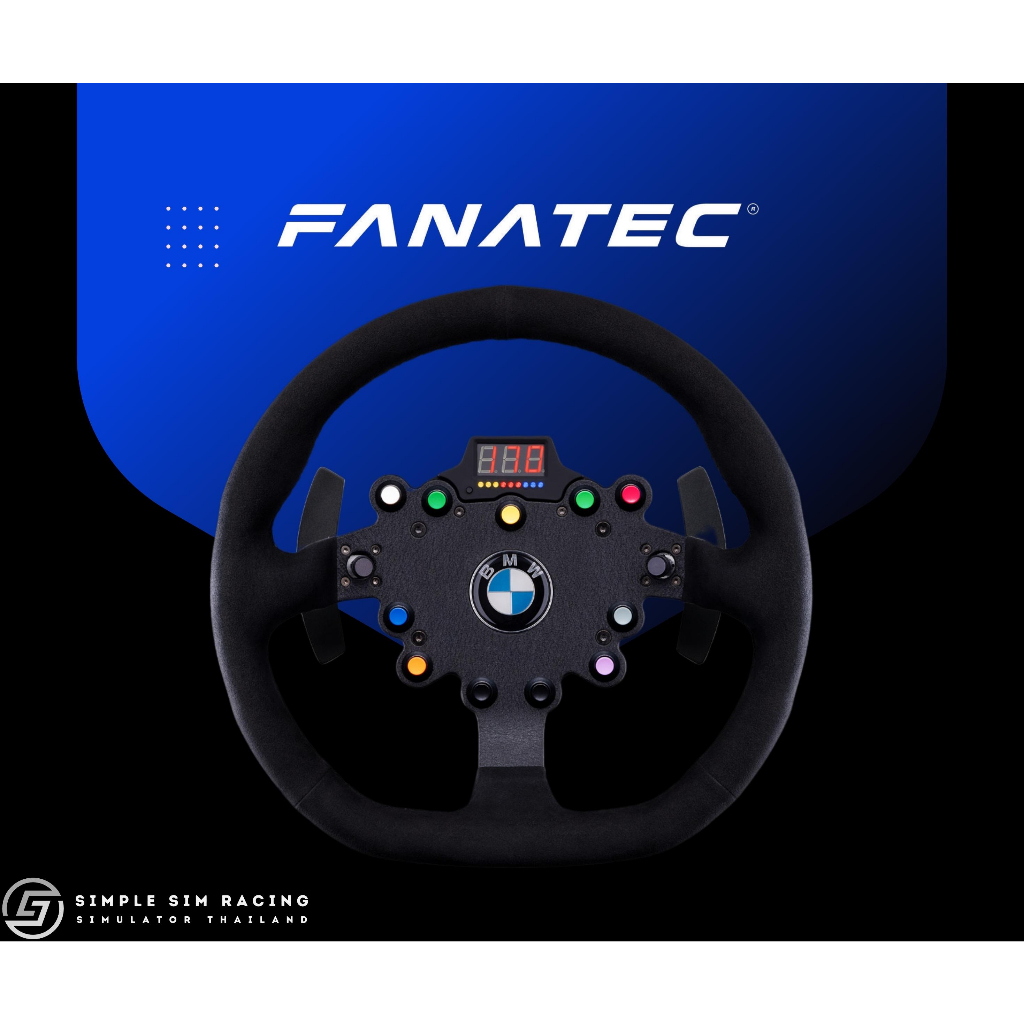 Fanatec Clubsport Steering Wheel BMW GT2 V2 Shopee Thailand